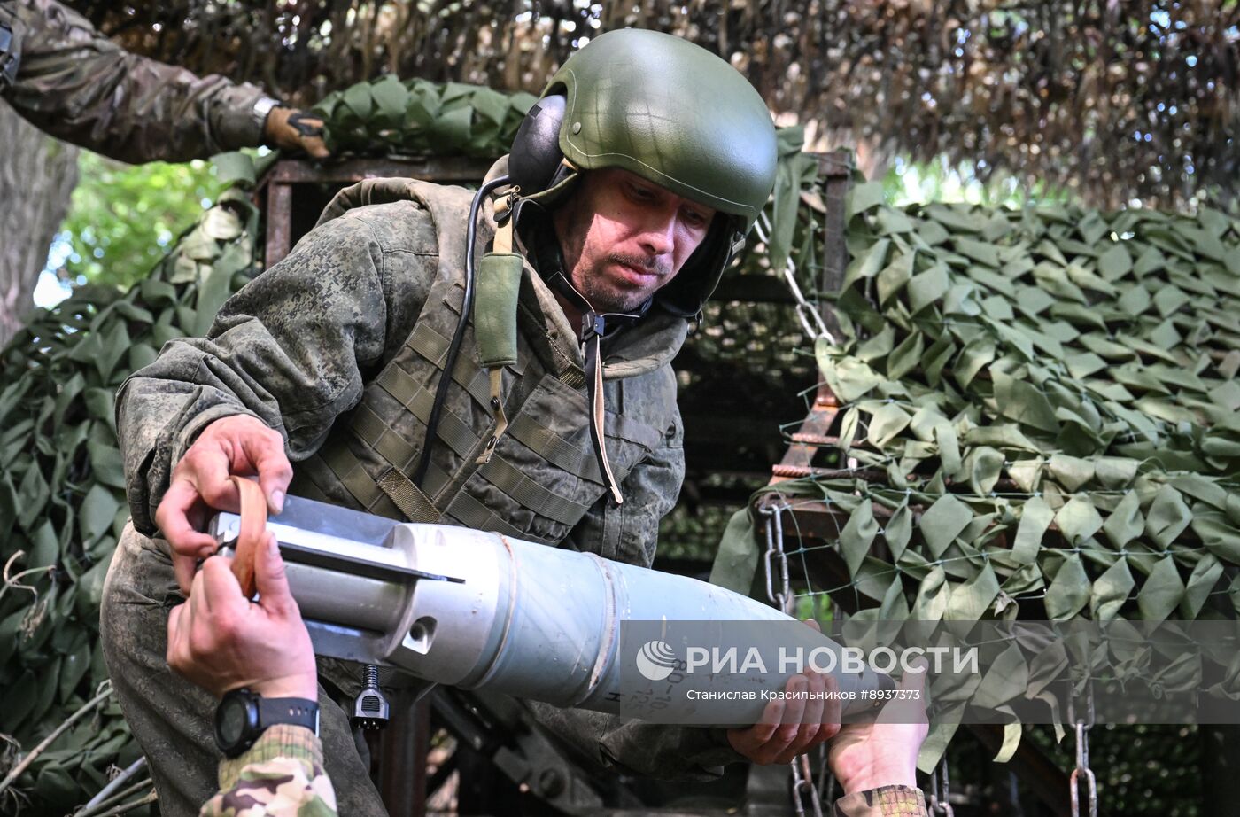 Боевая работы экипажа танка Т-80БВМ группировки войск "Центр" на Красноармейском направлении СВО