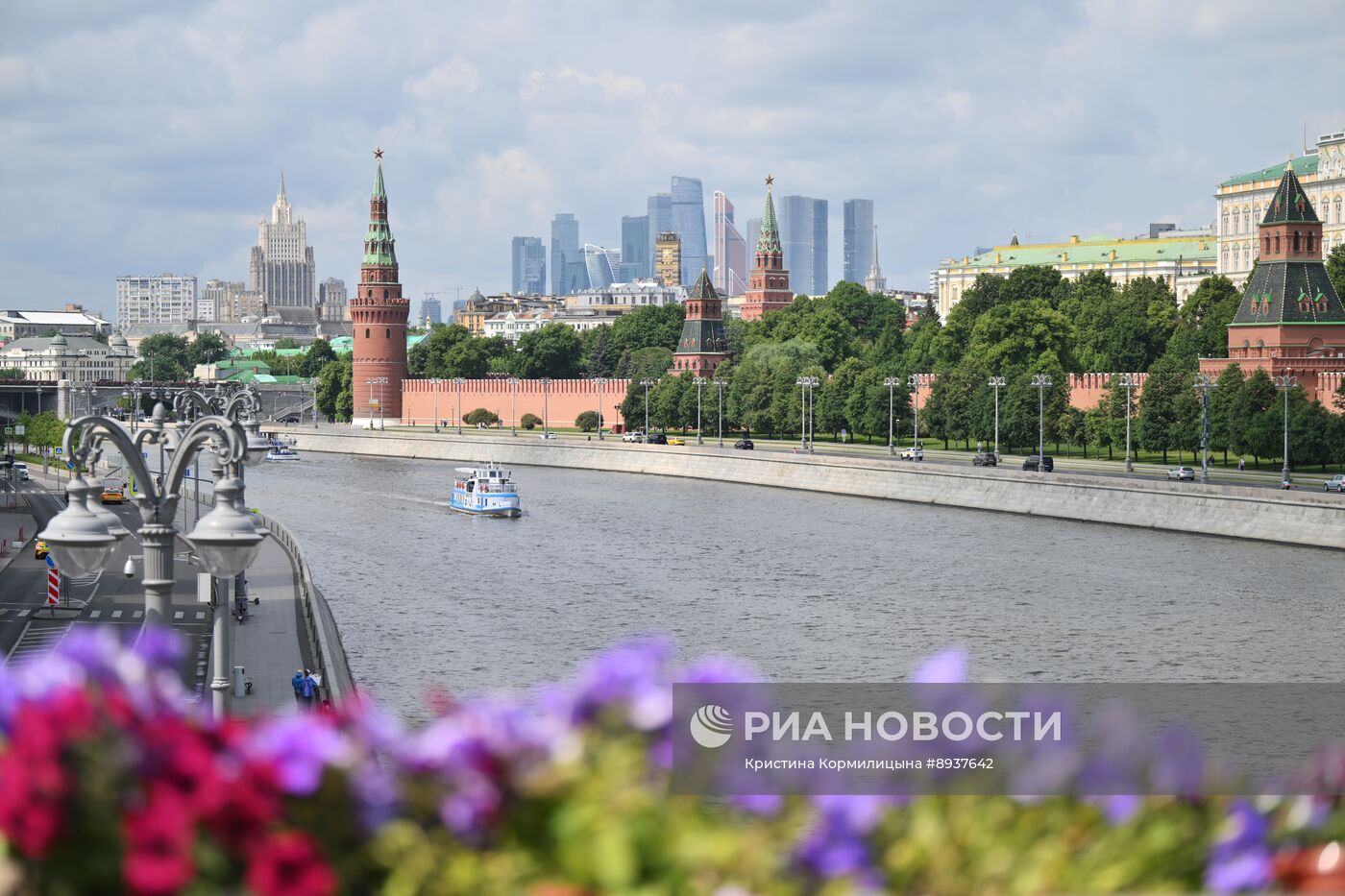 Отдых горожан в Москве