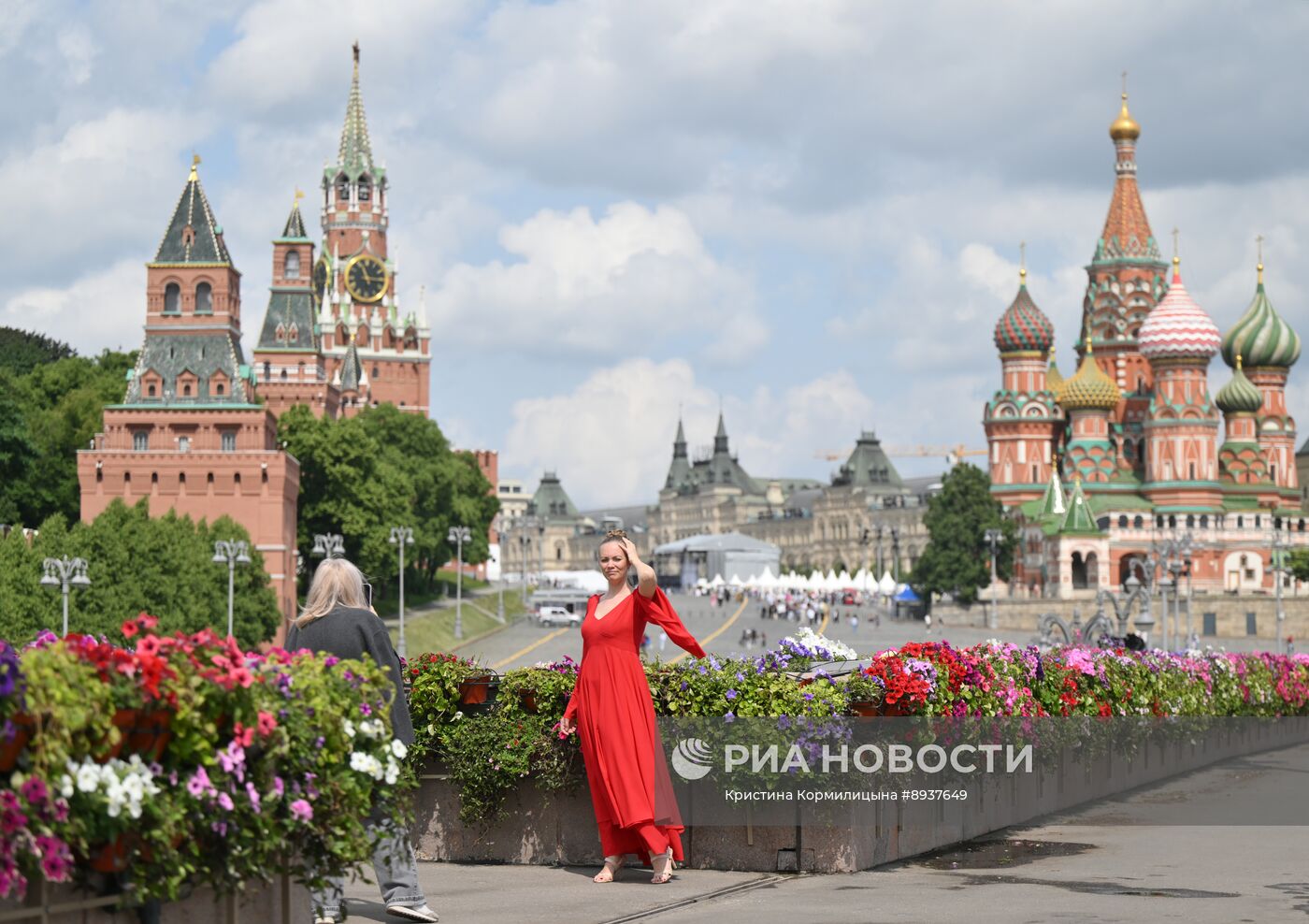 Отдых горожан в Москве
