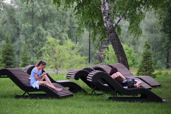 Лето в Новосибирске