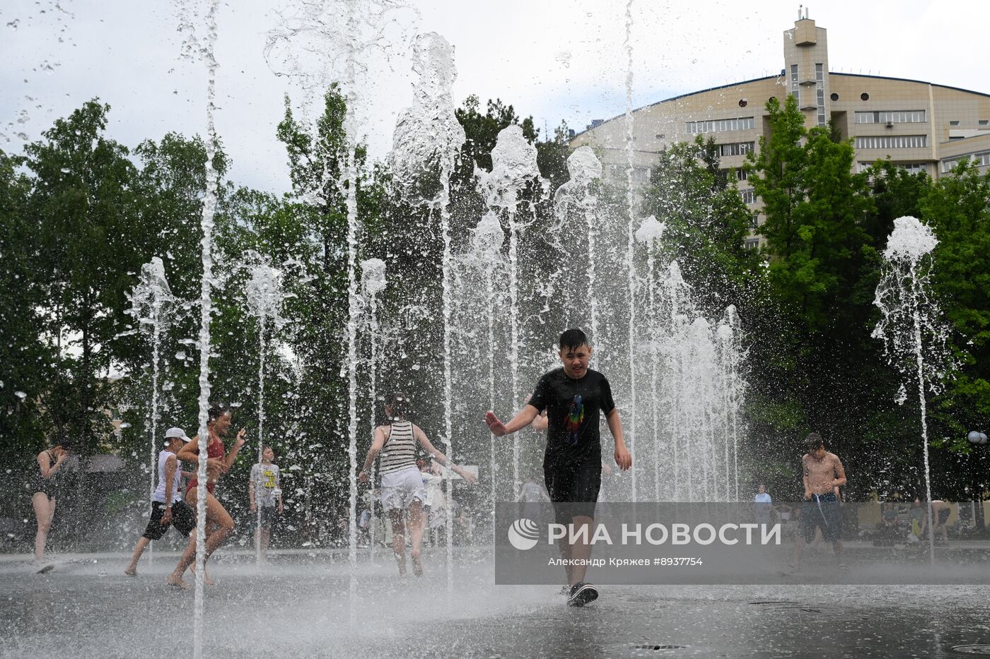 Лето в Новосибирске