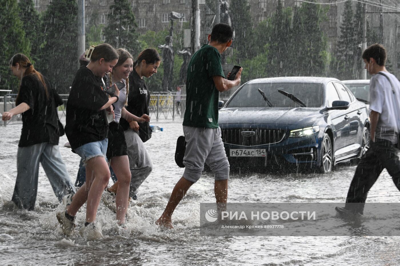 Лето в Новосибирске