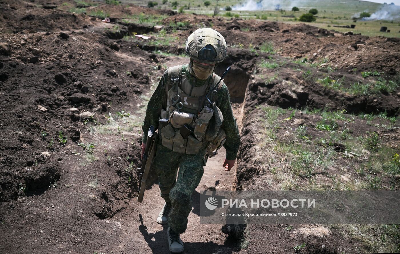 Подготовка штурмовых подразделений группировки войск "Центр"