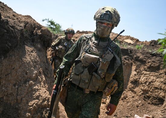 Подготовка штурмовых подразделений группировки войск "Центр"