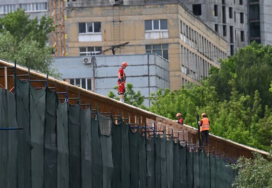 Реставрация Ростокинского акведука 
