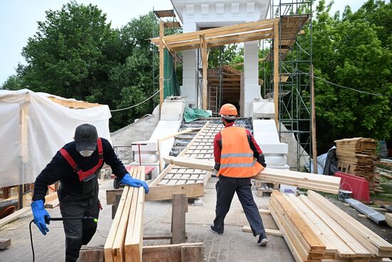Реставрация Ростокинского акведука 