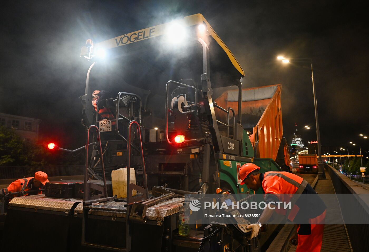 Замена асфальтового покрытия на Садовом кольце