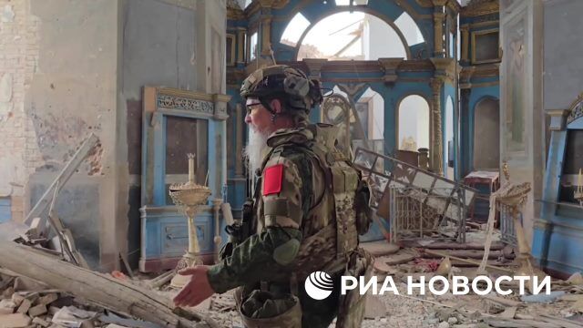 ВСУ надругались над иконой Курской Богоматери в селе Махновка Суджанского района