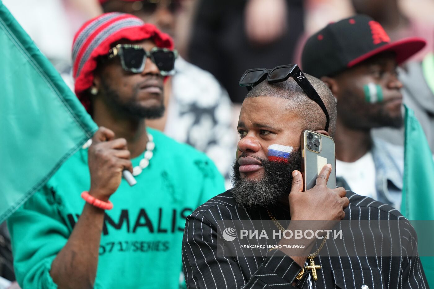 Футбол. Товарищеский матч Россия – Нигерия