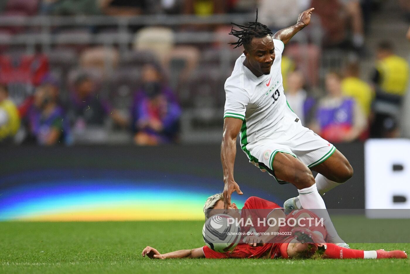 Футбол. Товарищеский матч Россия – Нигерия