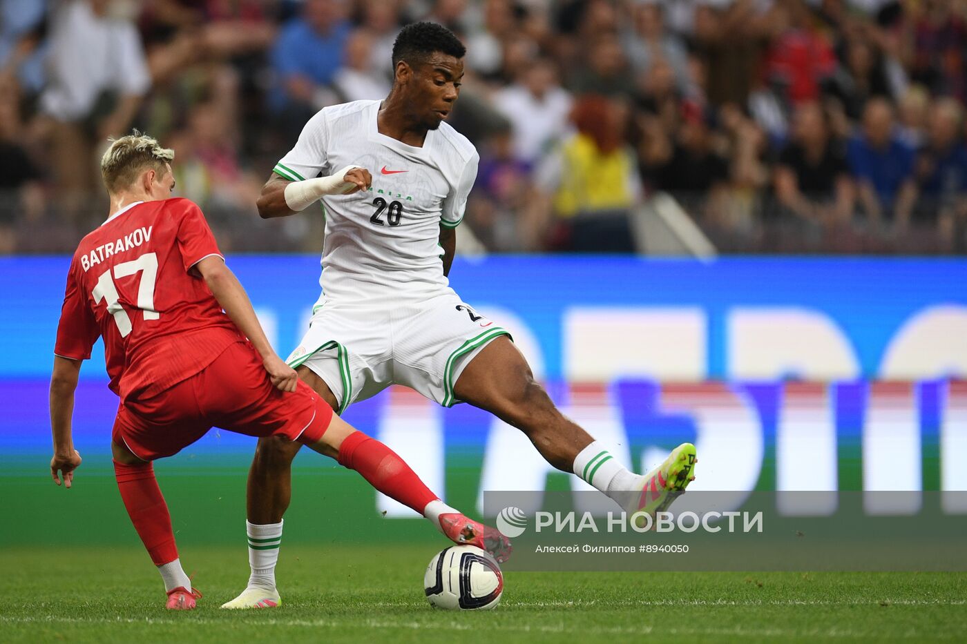 Футбол. Товарищеский матч Россия – Нигерия