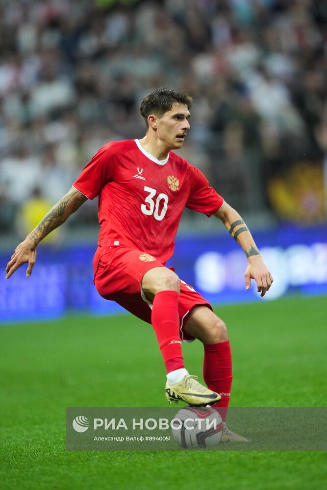 Футбол. Товарищеский матч Россия – Нигерия