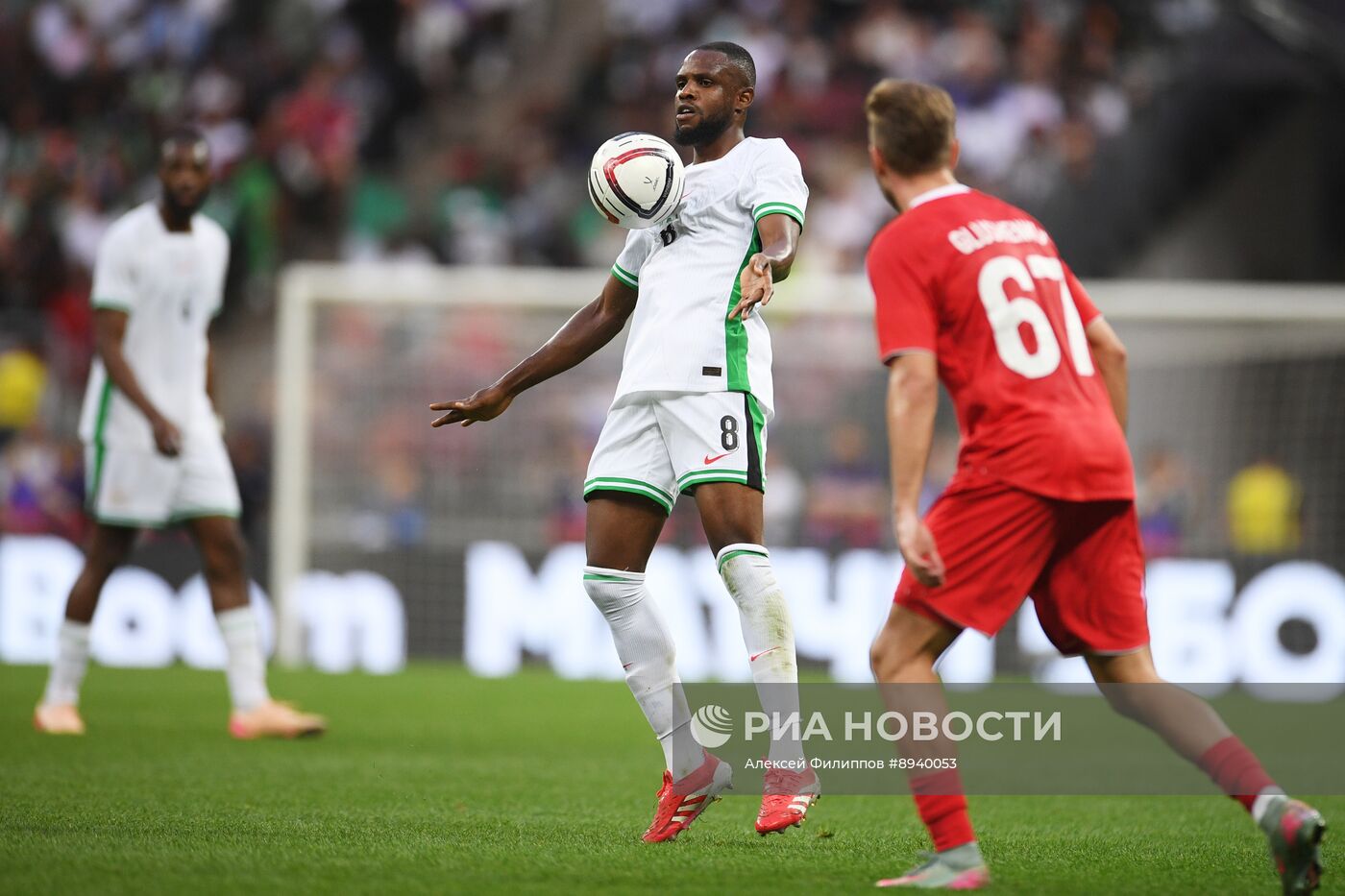 Футбол. Товарищеский матч Россия – Нигерия
