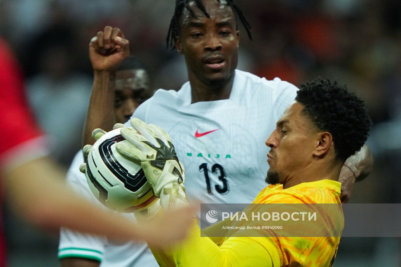 Футбол. Товарищеский матч Россия – Нигерия