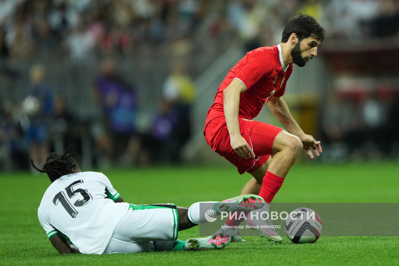 Футбол. Товарищеский матч Россия – Нигерия