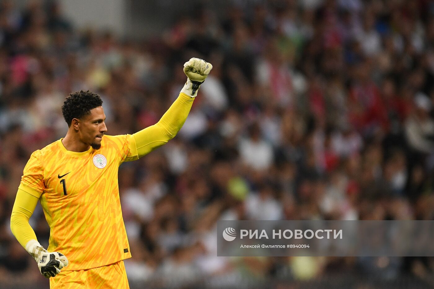 Футбол. Товарищеский матч Россия – Нигерия