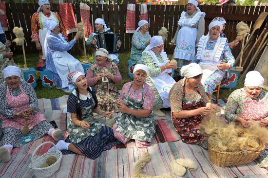 Празднование Сабантуя 