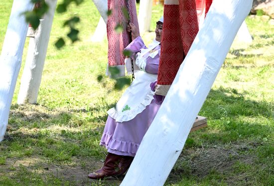 Празднование Сабантуя 