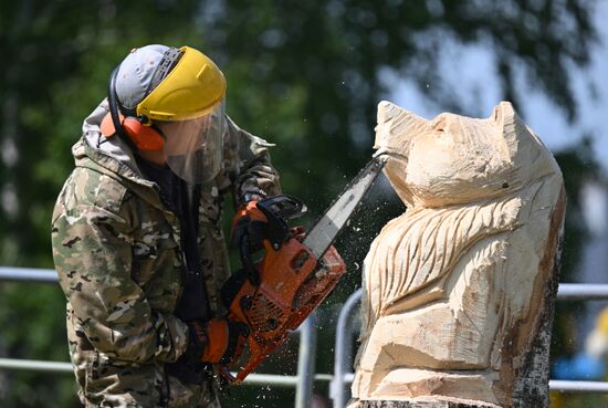 Празднование Сабантуя 