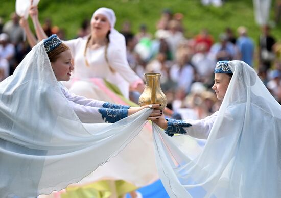 Празднование Сабантуя 