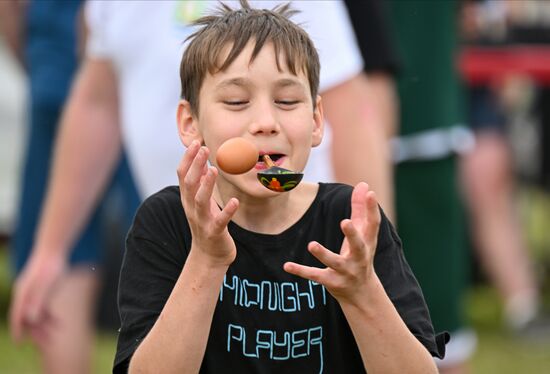 Празднование Сабантуя 