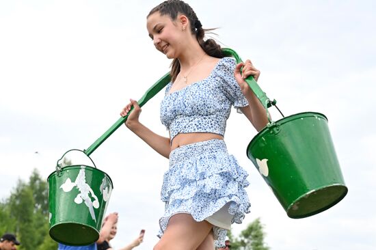 Празднование Сабантуя 