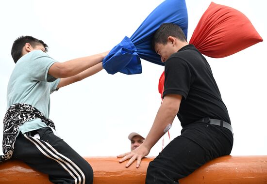 Празднование Сабантуя 