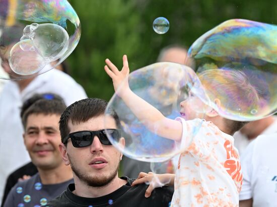 Празднование Сабантуя 