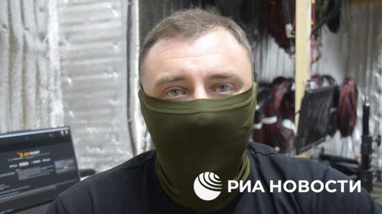 Уничтожение украинских систем РЭБ в районе Орехова в Запорожской области