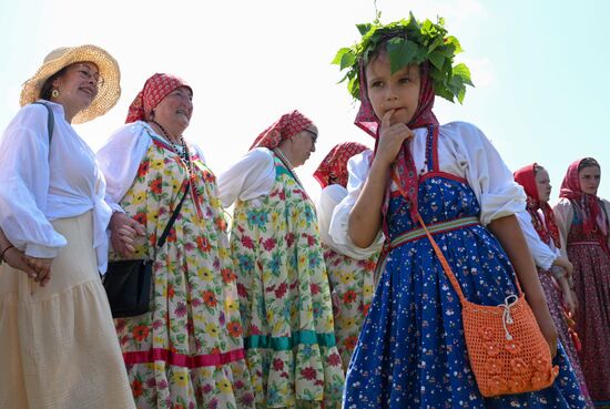 Празднование Дня Святой Троицы   
