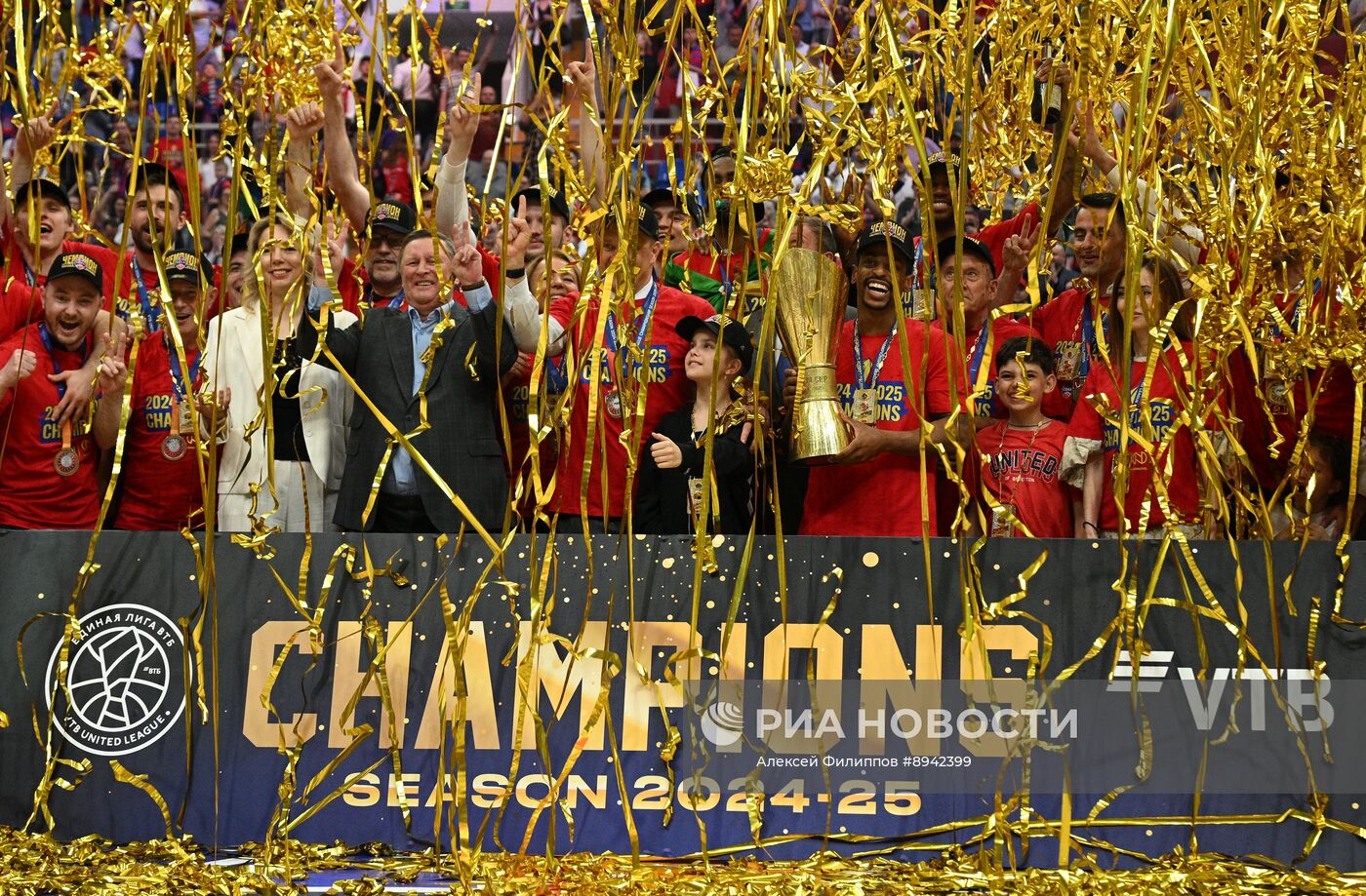 Баскетбол. Единая лига ВТБ. ЦСКА (Москва) - "Зенит" (Санкт-Петербург)