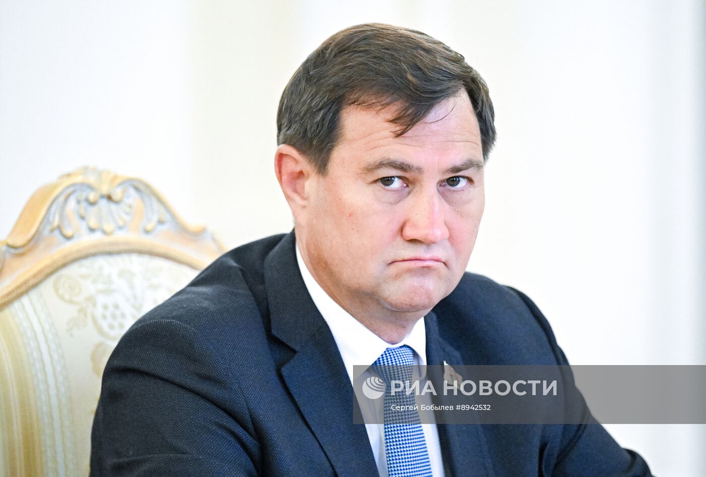 Встреча глав МИД РФ С. Лаврова и МИД Белоруссии М. Рыженкова