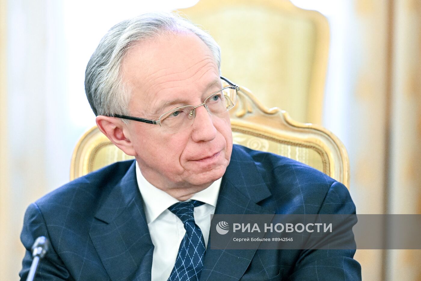 Встреча глав МИД РФ С. Лаврова и МИД Белоруссии М. Рыженкова