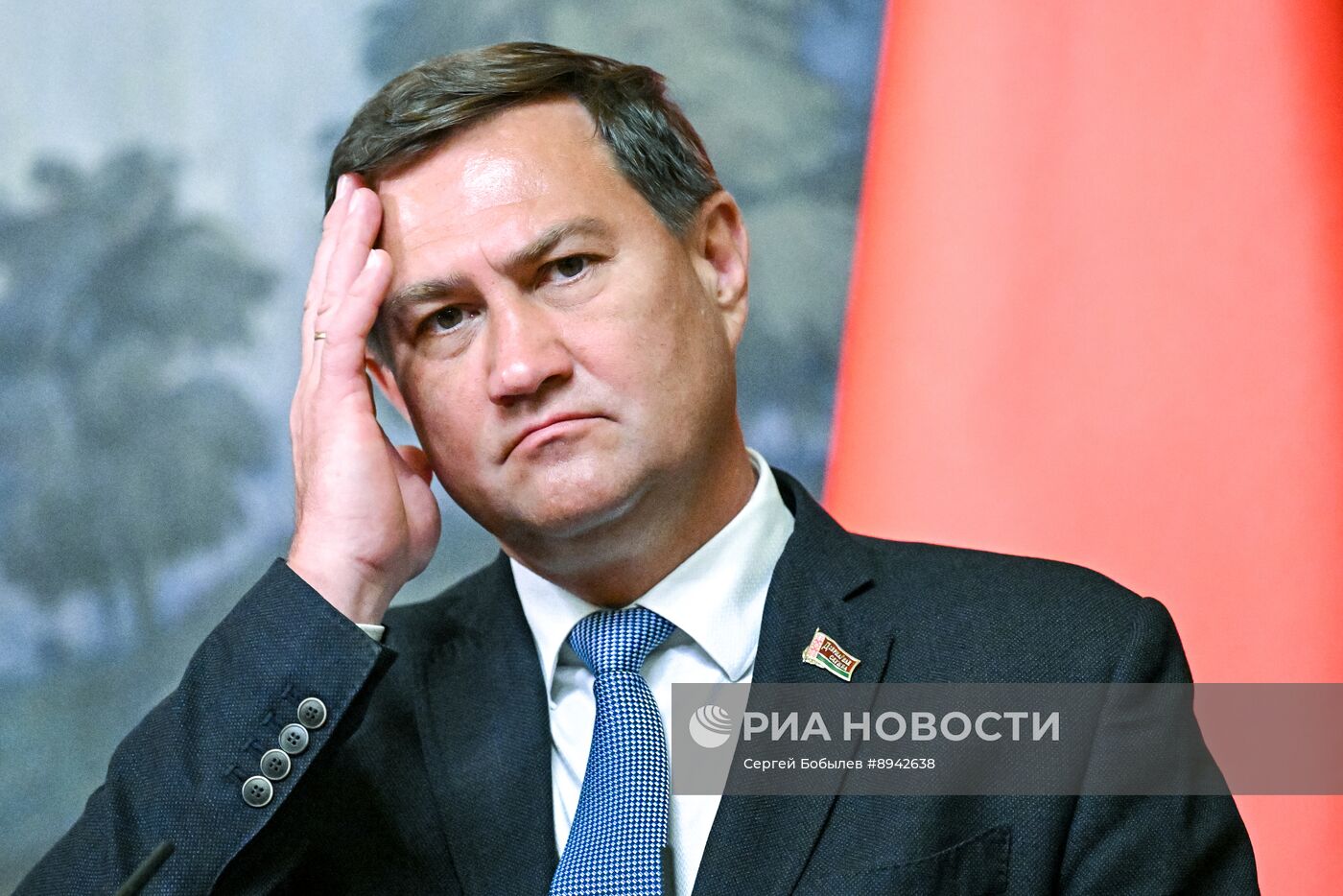 Встреча глав МИД РФ С. Лаврова и МИД Белоруссии М. Рыженкова