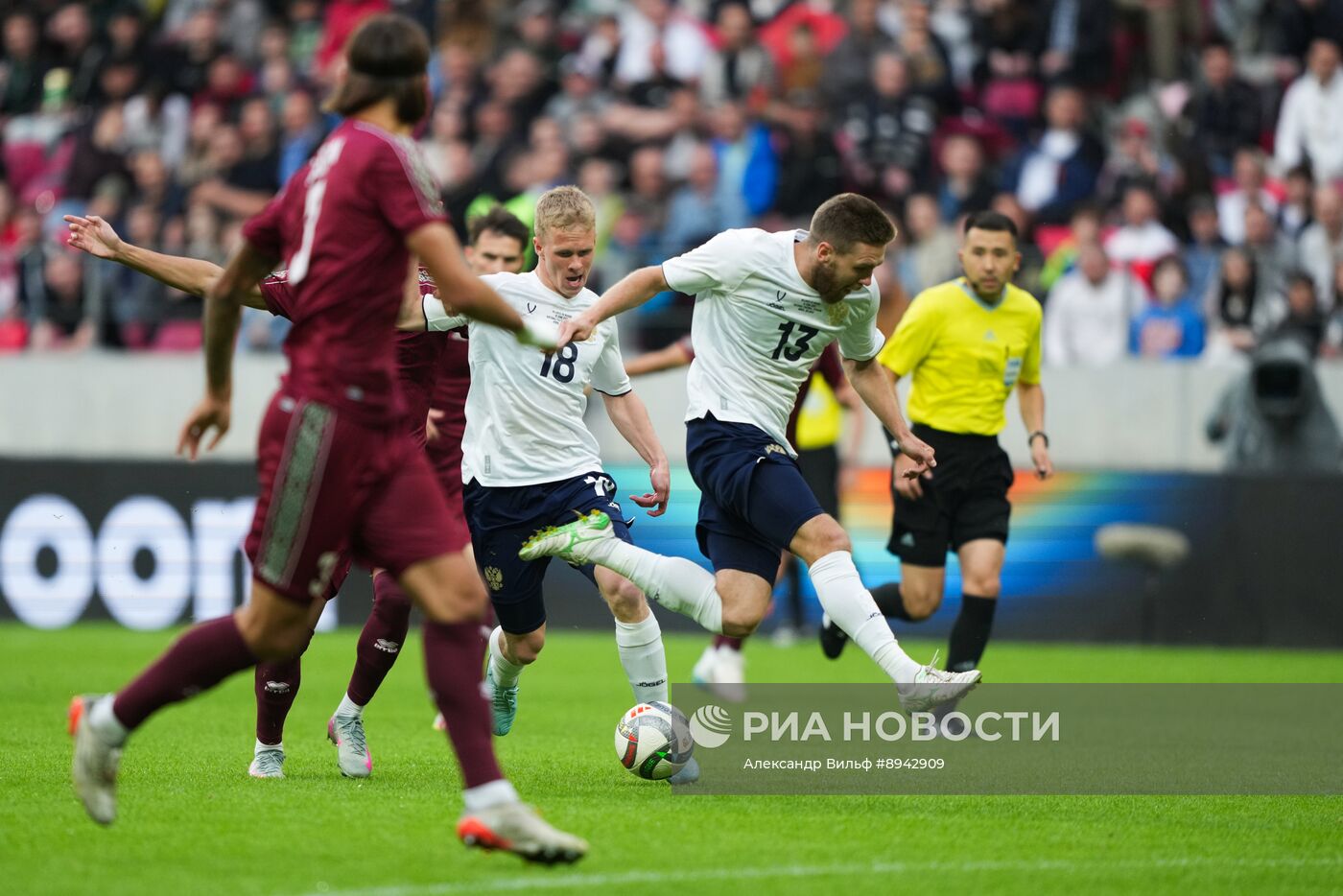Футбол. Товарищеский матч Белоруссия - Россия
