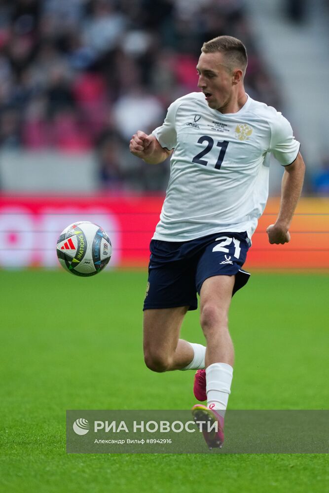 Футбол. Товарищеский матч Белоруссия - Россия