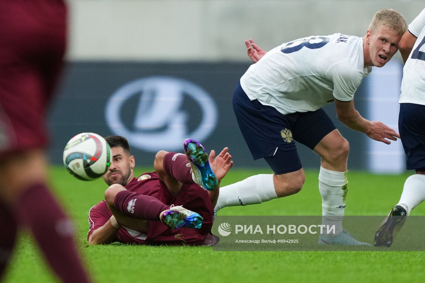 Футбол. Товарищеский матч Беларусь - Россия