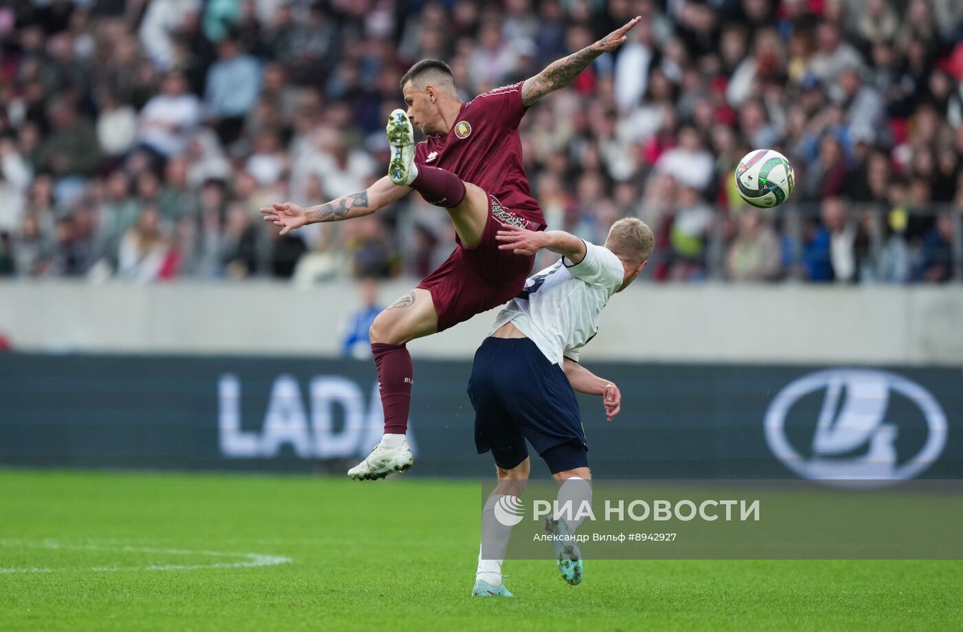 Футбол. Товарищеский матч Беларусь - Россия