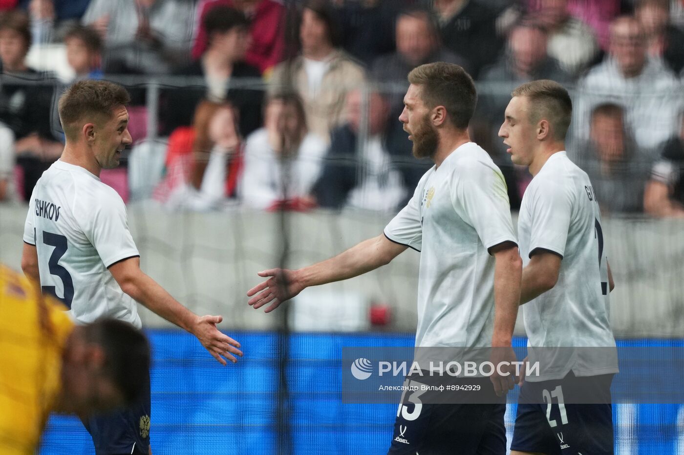 Футбол. Товарищеский матч Белоруссия - Россия