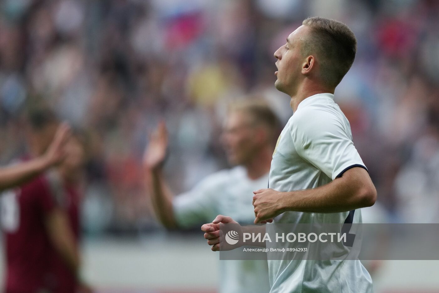 Футбол. Товарищеский матч Белоруссия - Россия