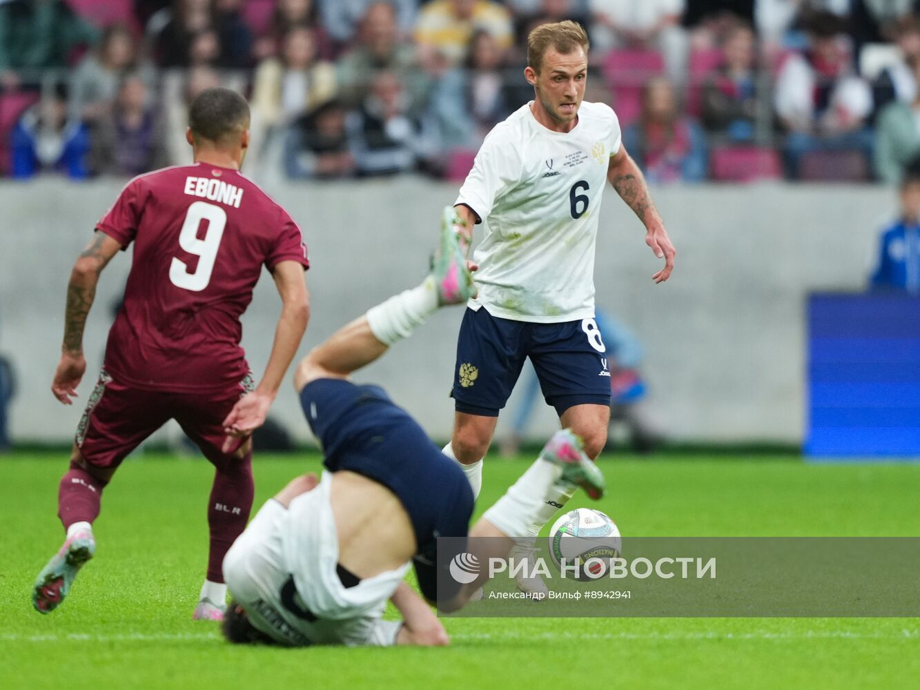 Футбол. Товарищеский матч Белоруссия - Россия