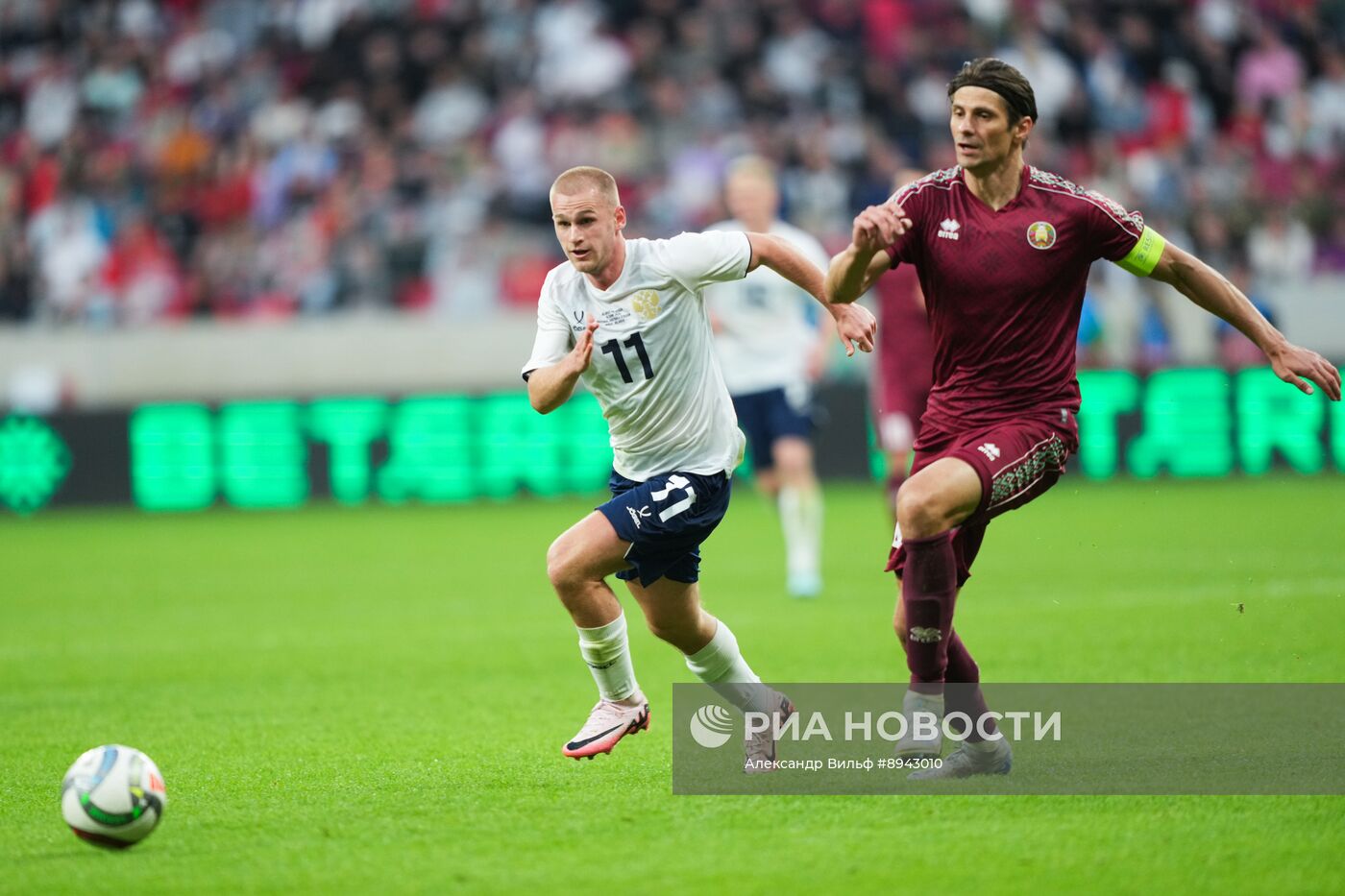 Футбол. Товарищеский матч Белоруссия - Россия