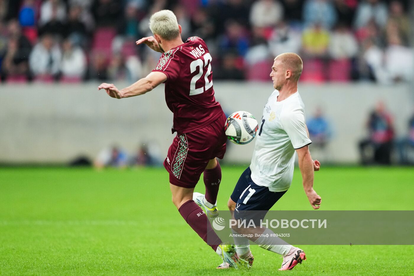 Футбол. Товарищеский матч Белоруссия - Россия