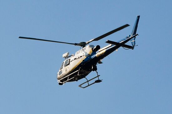 Акция протеста в Лос-Анджелесе