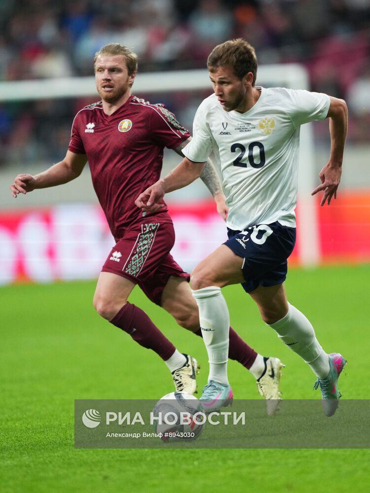 Футбол. Товарищеский матч Белоруссия - Россия