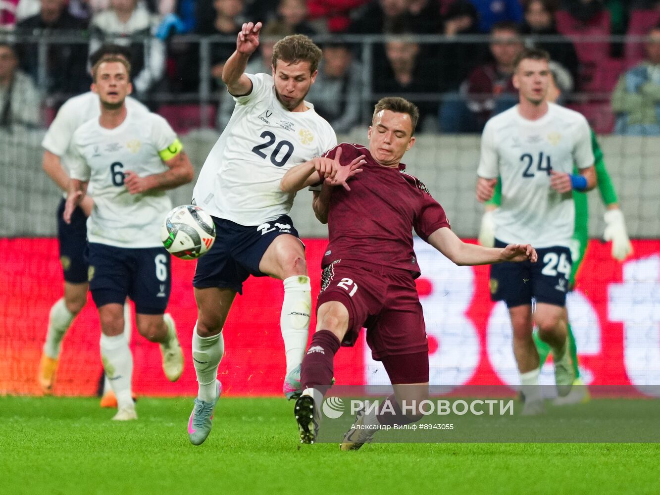 Футбол. Товарищеский матч Белоруссия - Россия