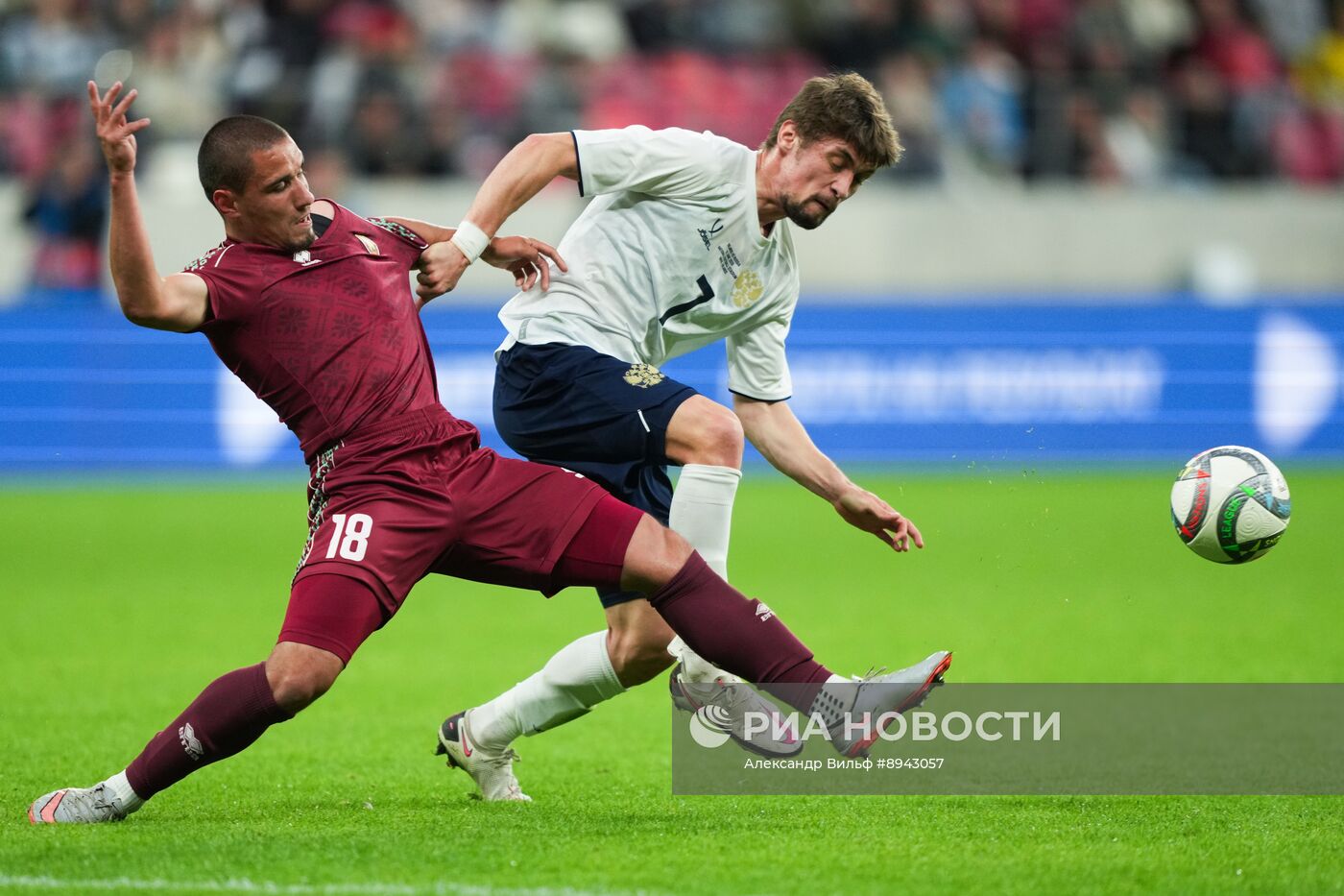 Футбол. Товарищеский матч Белоруссия - Россия