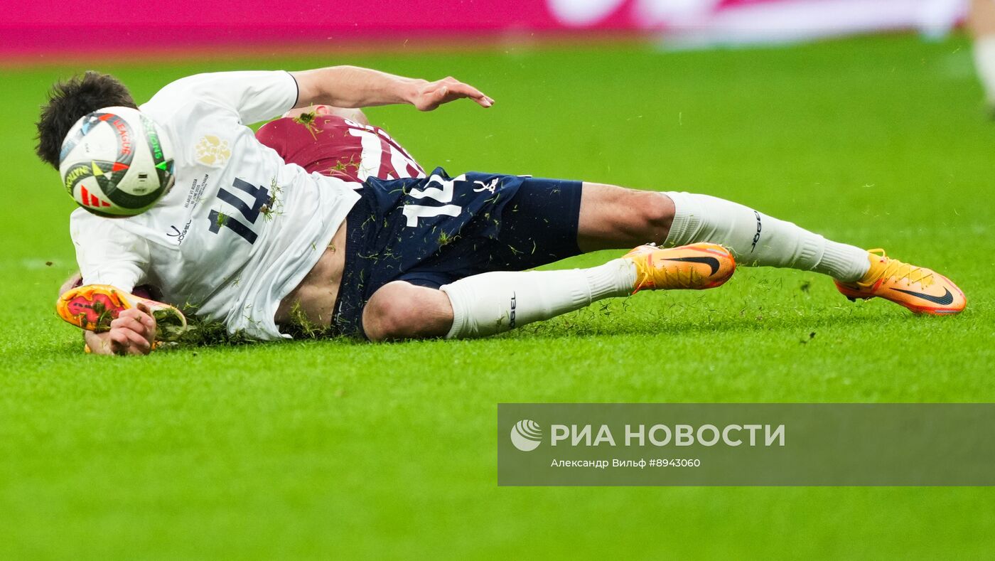 Футбол. Товарищеский матч Белоруссия - Россия