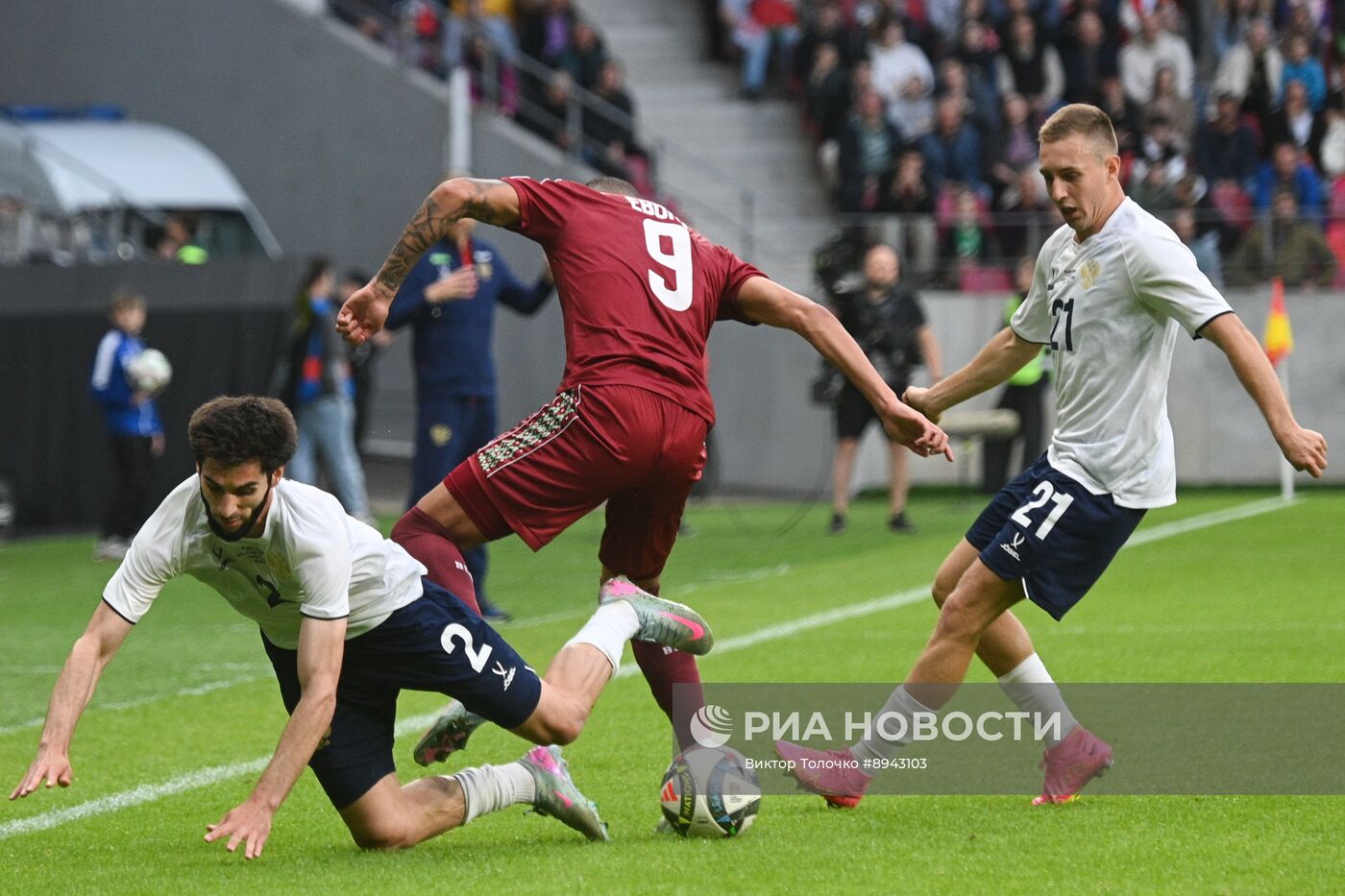 Футбол. Товарищеский матч Беларусь - Россия