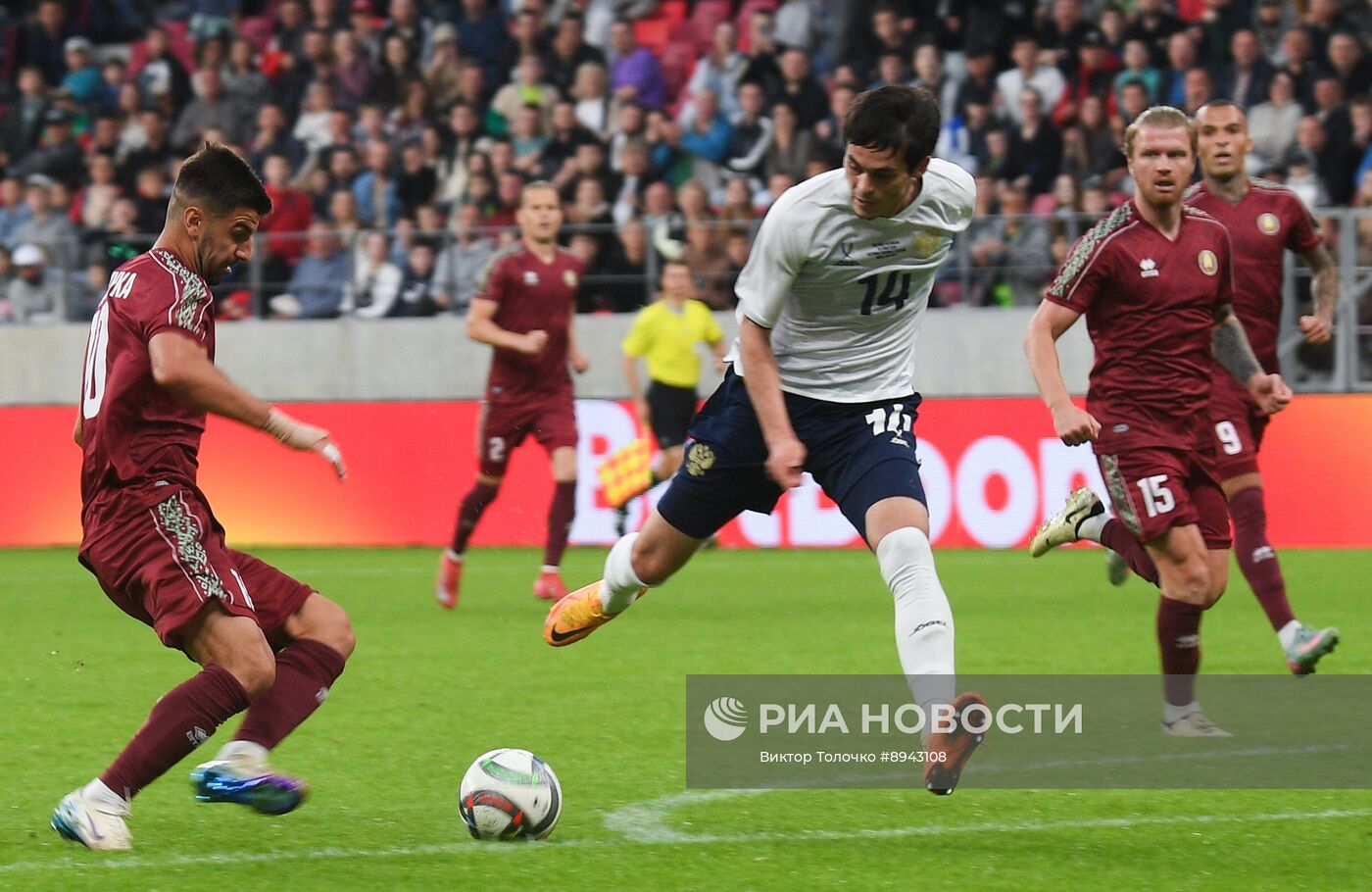 Футбол. Товарищеский матч Беларусь - Россия